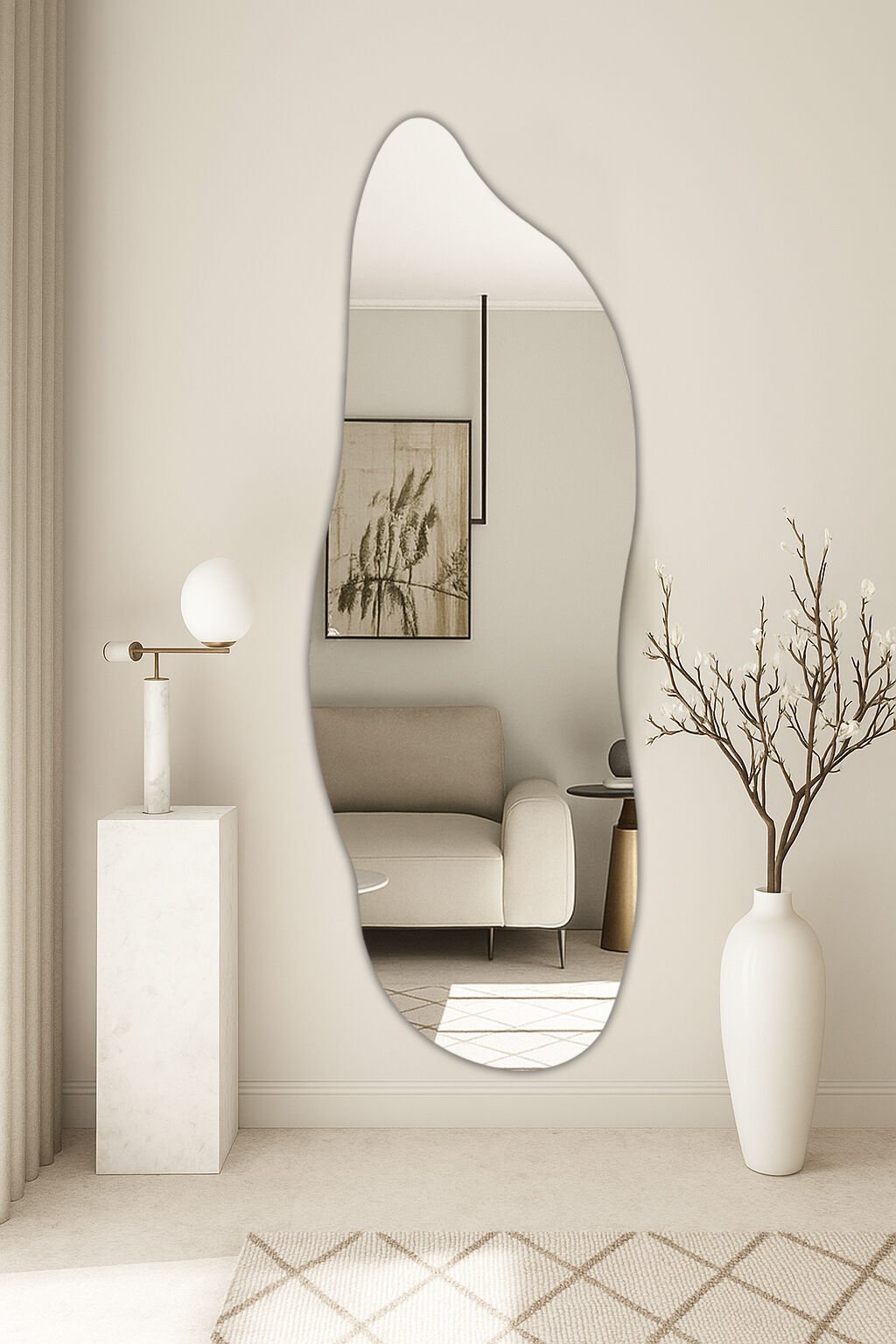 Asimetrik Boy Aynası Aura