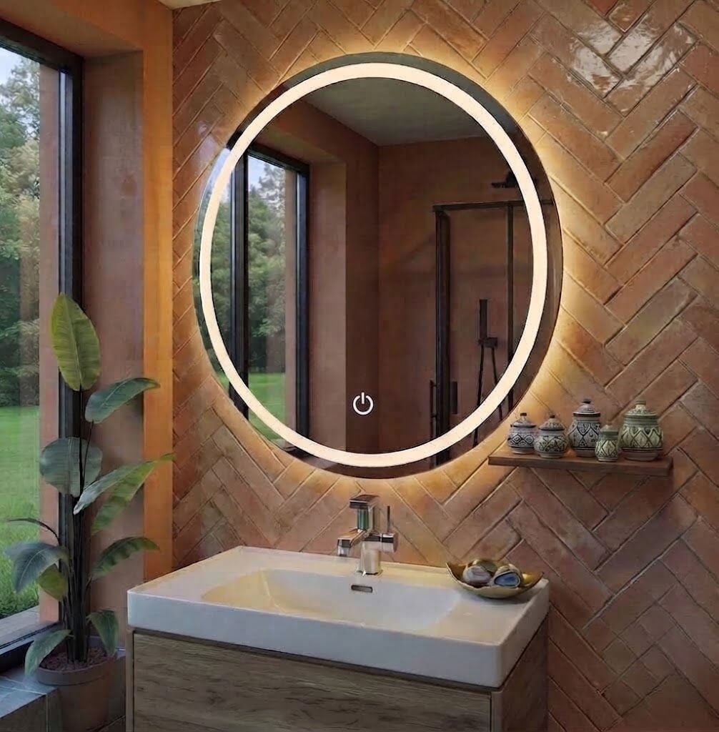 Dokunmatik Ledli Banyo Aynası 80cm ( Fiş Dahil Değildir )